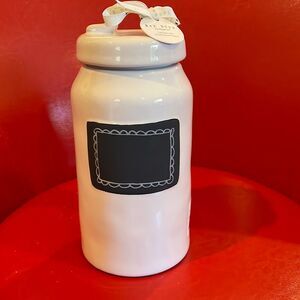 NWT Rae Dunn canister w/chalkboard